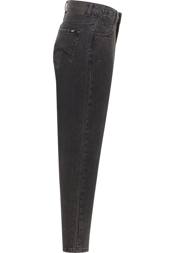 Mustang - MUSTANG CHARLOTTE TAPERED DAMSKIE SPODNIE JEANSOWE JEANSY DŻINSY DENIM BLACK 1015572 4000 841. Materiał: jeans, denim