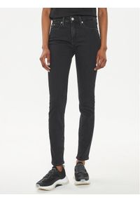 Calvin Klein Jeans Jeansy J20J223632 Czarny Skinny Fit. Kolor: czarny