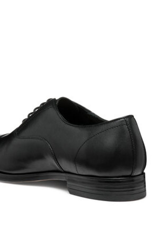Geox Półbuty U Rezzonico U558QB 00043 C9999 Czarny. Kolor: czarny. Materiał: skóra