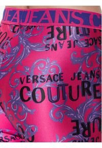 Versace Jeans Couture Szorty sportowe 74HAC106 Różowy Slim Fit. Kolor: różowy. Materiał: syntetyk