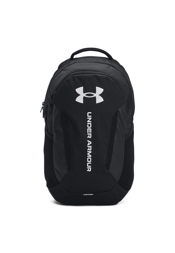 Plecak treningowy uniseks Under Armour UA Hustle 6.0 Backpack - czarny. Kolor: czarny. Materiał: materiał, poliester