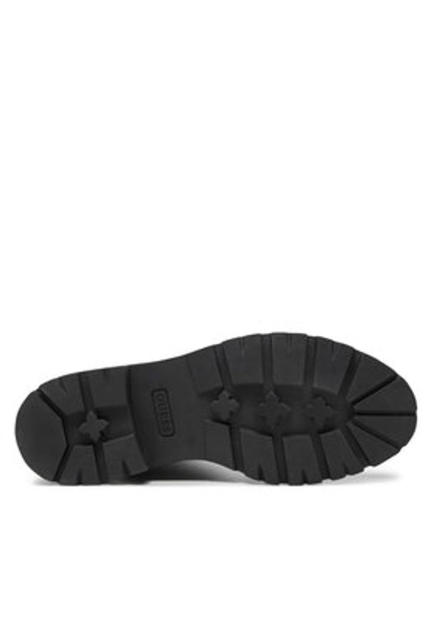 Guess Kozaki Carmen FLFCAR SUE11 Czarny. Kolor: czarny. Materiał: zamsz, skóra
