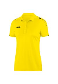 Damska koszulka polo Jako Classico. Typ kołnierza: polo. Kolor: żółty. Sport: piłka nożna #1