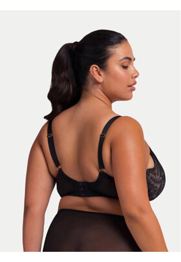 Dorina Biustonosz z fiszbiną Lennon FXWB0053LA157 Czarny. Kolor: czarny. Materiał: syntetyk