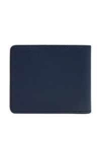 Tommy Jeans Duży Portfel Męski Tjm Heritage Leather Cc Wallet AM0AM13371 Granatowy. Kolor: niebieski. Materiał: skóra