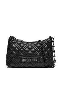 Love Moschino - Torebka LOVE MOSCHINO. Kolor: czarny