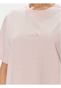 Adidas - adidas T-Shirt ALL SZN IY6787 Różowy Loose Fit. Kolor: różowy. Materiał: bawełna #3