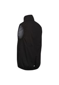 Kamizelka turystyczna męska Lankin Regatta softshell. Kolor: czarny. Materiał: syntetyk. Długość rękawa: bez rękawów