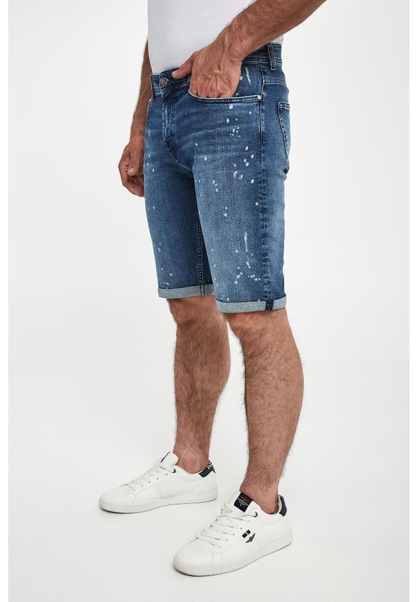 Karl Lagerfeld - Szorty jeansowe męskie KARL LAGERFELD. Materiał: jeans