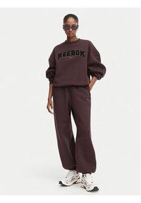Reebok Bluza Inka RK25686CCW Brązowy Oversize. Kolor: brązowy. Materiał: syntetyk #3