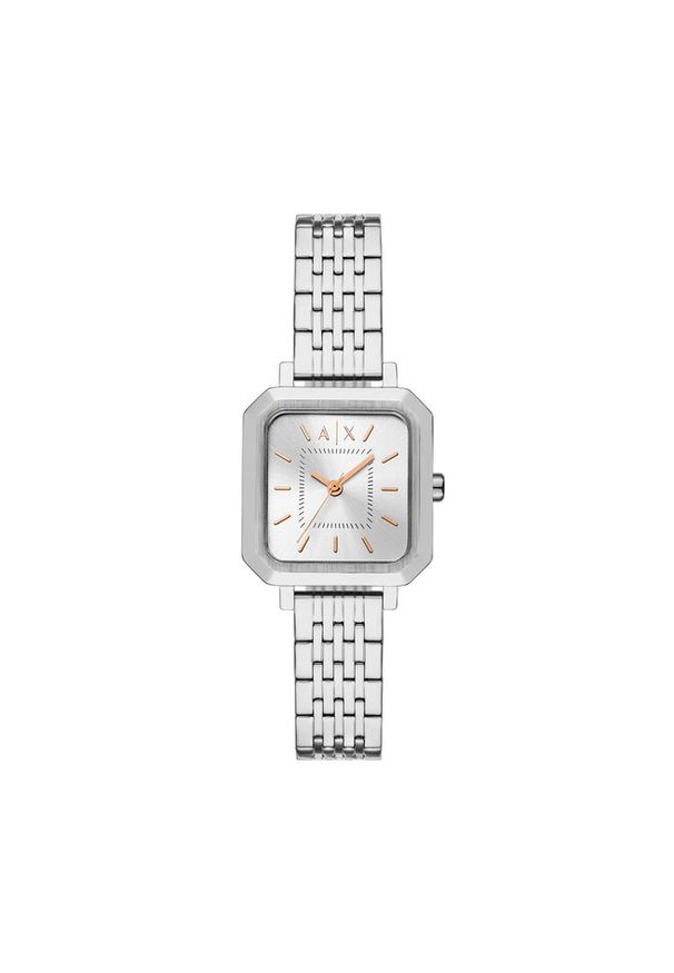 Zegarek Armani Exchange. Kolor: srebrny