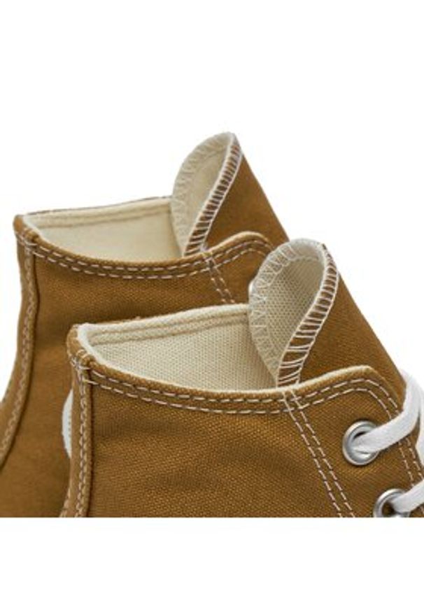 Converse Trampki Chuck Taylor All Star Lift Platform HI A07210C Brązowy. Kolor: brązowy. Materiał: materiał. Obcas: na platformie