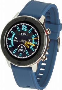GARETT - Smartwatch Garett Master RT Niebieski. Rodzaj zegarka: smartwatch. Kolor: niebieski