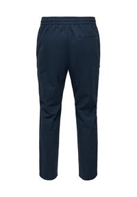Only & Sons Spodnie materiałowe 22024966 Granatowy Tapered Fit. Kolor: niebieski. Materiał: bawełna #8
