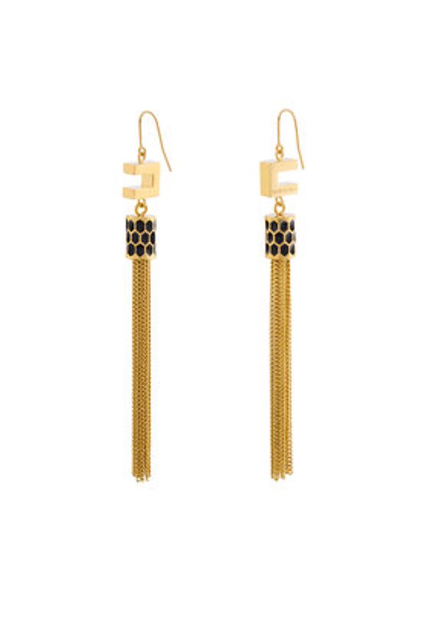Elisabetta Franchi Kolczyki OR-50A-57E2-V260 Złoty. Materiał: metalowe. Kolor: złoty