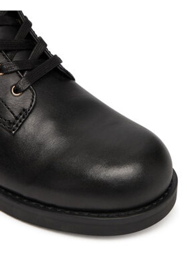 MICHAEL Michael Kors Trzewiki Lyle 40F5LYFB8L Czarny. Kolor: czarny. Materiał: skóra