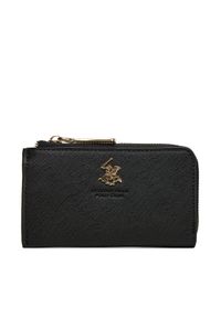 Beverly Hills Polo Club Portfel damski BHPC-W1-001-SS25 Czarny. Kolor: czarny. Materiał: syntetyk, materiał