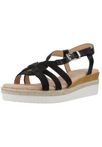 Sandały MTNG 50829M Czarny. Kolor: czarny. Materiał: skóra. Sezon: lato #1