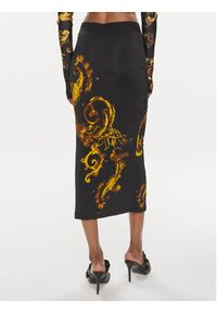 Versace Jeans Couture Spódnica ołówkowa 76HAE8P7 Czarny Slim Fit. Kolor: czarny. Materiał: wiskoza