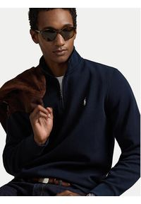 Polo Ralph Lauren Sweter 710P06234002 Granatowy Regular Fit. Typ kołnierza: polo. Kolor: niebieski. Materiał: bawełna, syntetyk #6