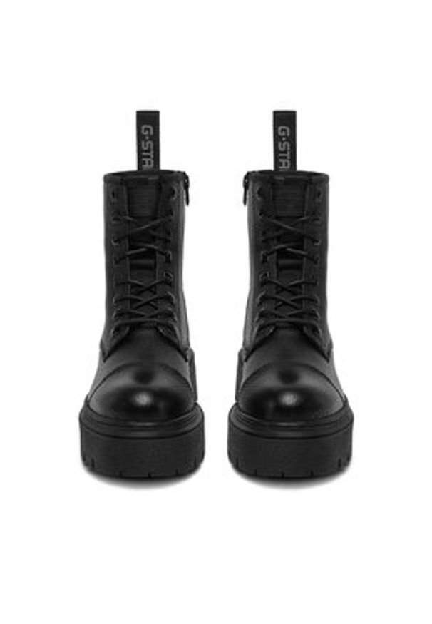 G-Star RAW - G-Star Raw Trzewiki CEO-WB-ADELA-07 Czarny. Kolor: czarny. Materiał: skóra