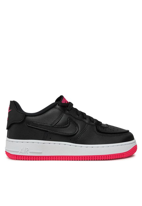 Nike Sneakersy Af1/1 (GS) DB4545 005 Czarny. Kolor: czarny. Materiał: skóra