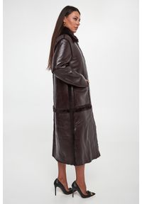 Płaszcz damski skórzany DIEGO M. Materiał: skóra #5