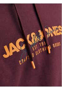 Jack & Jones - Jack&Jones Bluza Alvis 12256848 Bordowy Standard Fit. Kolor: czerwony. Materiał: syntetyk #5