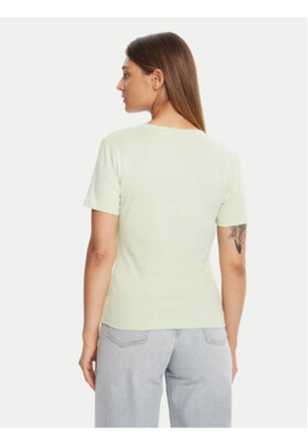 TOMMY HILFIGER - Tommy Hilfiger T-Shirt New Cody WW0WW40584 Zielony Slim Fit. Kolor: zielony. Materiał: bawełna