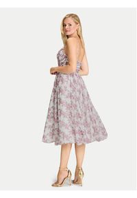 Hey Kyla Sukienka koktajlowa 5AI215HK Kolorowy Regular Fit. Materiał: syntetyk. Wzór: kolorowy. Styl: wizytowy #5