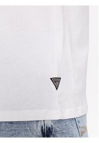 Guess T-Shirt M3YI92 K9RM1 Biały Slim Fit. Kolor: biały. Materiał: bawełna #4