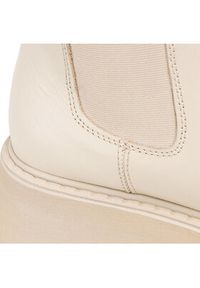 Badura Sztyblety 222FW67 Beżowy. Kolor: beżowy. Materiał: skóra #2