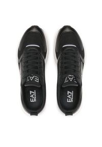 EA7 Emporio Armani Sneakersy X8X125 XK303 N763 Czarny. Kolor: czarny. Materiał: materiał