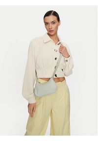 Calvin Klein Torebka Soft Crossbody K60K612112 Szary. Kolor: szary. Materiał: skórzane