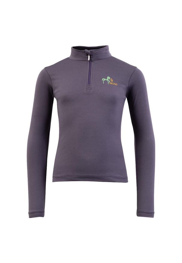 Kurtka do jazdy konnej dla dziewczynki BR Equitation. Kolor: fioletowy. Długość rękawa: długi rękaw. Styl: młodzieżowy