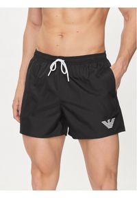 Emporio Armani Underwear Szorty kąpielowe 211752 4R438 00020 Czarny Regular Fit. Kolor: czarny. Materiał: syntetyk