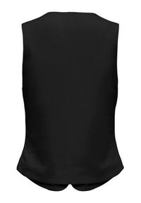 only - ONLY Kamizelka garniturowa Goa 15363724 Czarny Regular Fit. Kolor: czarny. Materiał: len #6