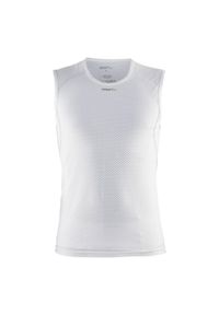 Tank top Craft cool mesh superlight. Kolor: biały. Materiał: mesh. Długość rękawa: bez rękawów. Styl: sportowy #1
