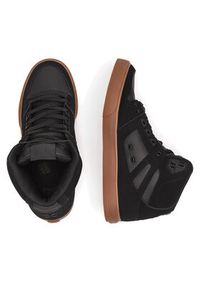 DC Shoes Sneakersy PURE HIGH-TOP WC ADYS400043-BGM Czarny. Kolor: czarny. Materiał: skóra