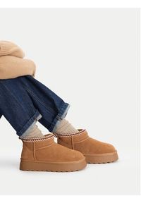 Badura Śniegowce EO-ANGIE-TS6290 Brązowy. Kolor: brązowy. Materiał: zamsz, skóra #8