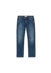 Wrangler - WRANGLER GREENSBORO MĘSKIE SPODNIE JEANSOWE JEANSY DŻINSY HARE BLUE 112350838 W15Q017969