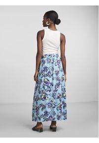 YAS Spódnica maxi 26026340 Niebieski Regular Fit. Kolor: niebieski. Materiał: wiskoza #6
