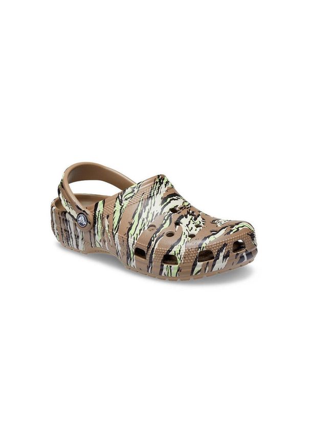 Buty do chodzenia męskie Crocs Classic Printed Camo. Kolor: zielony. Materiał: syntetyk, materiał. Styl: sportowy