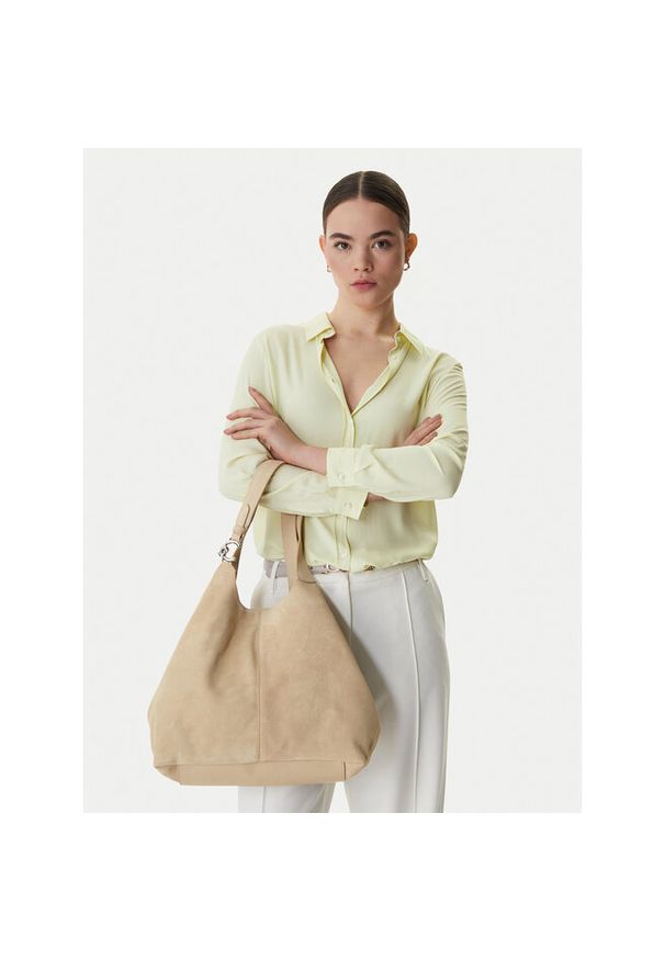 Torebka Coccinelle. Kolor: beżowy