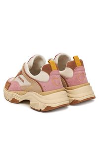 Love Moschino - LOVE MOSCHINO Sneakersy JA15426G1OIQ511A Kolorowy. Materiał: skóra. Wzór: kolorowy #4