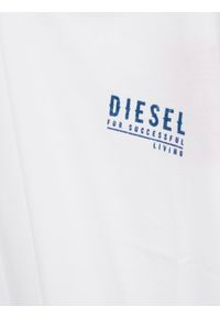 Diesel T-shirt "T-Just" | A13872-0QIAM | Mężczyzna | Biały. Okazja: na co dzień. Kolor: biały. Materiał: bawełna. Wzór: napisy. Styl: casual, elegancki #2