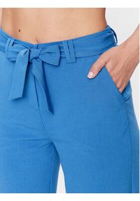 b.young Spodnie materiałowe 20810874 Niebieski Regular Fit. Kolor: niebieski. Materiał: syntetyk