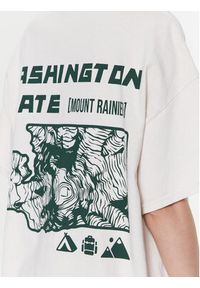BDG Urban Outfitters T-Shirt BDG MOUNT RAINER DAD T 76505437 Écru Oversize. Materiał: bawełna #2