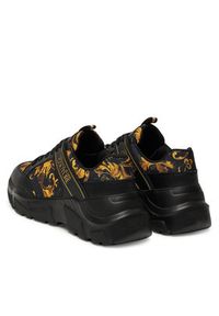 Versace Jeans Couture Sneakersy 79YA3SC2 ZSC85 G89 Czarny. Kolor: czarny. Materiał: skóra #4