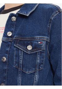 TOMMY HILFIGER - Tommy Hilfiger Kurtka jeansowa WW0WW40654 Granatowy Slim Fit. Kolor: niebieski. Materiał: bawełna #5